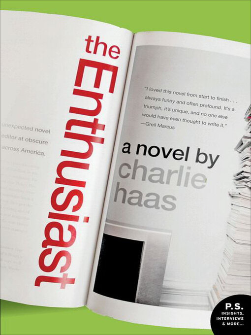 Title details for The Enthusiast by Charlie Haas - Available